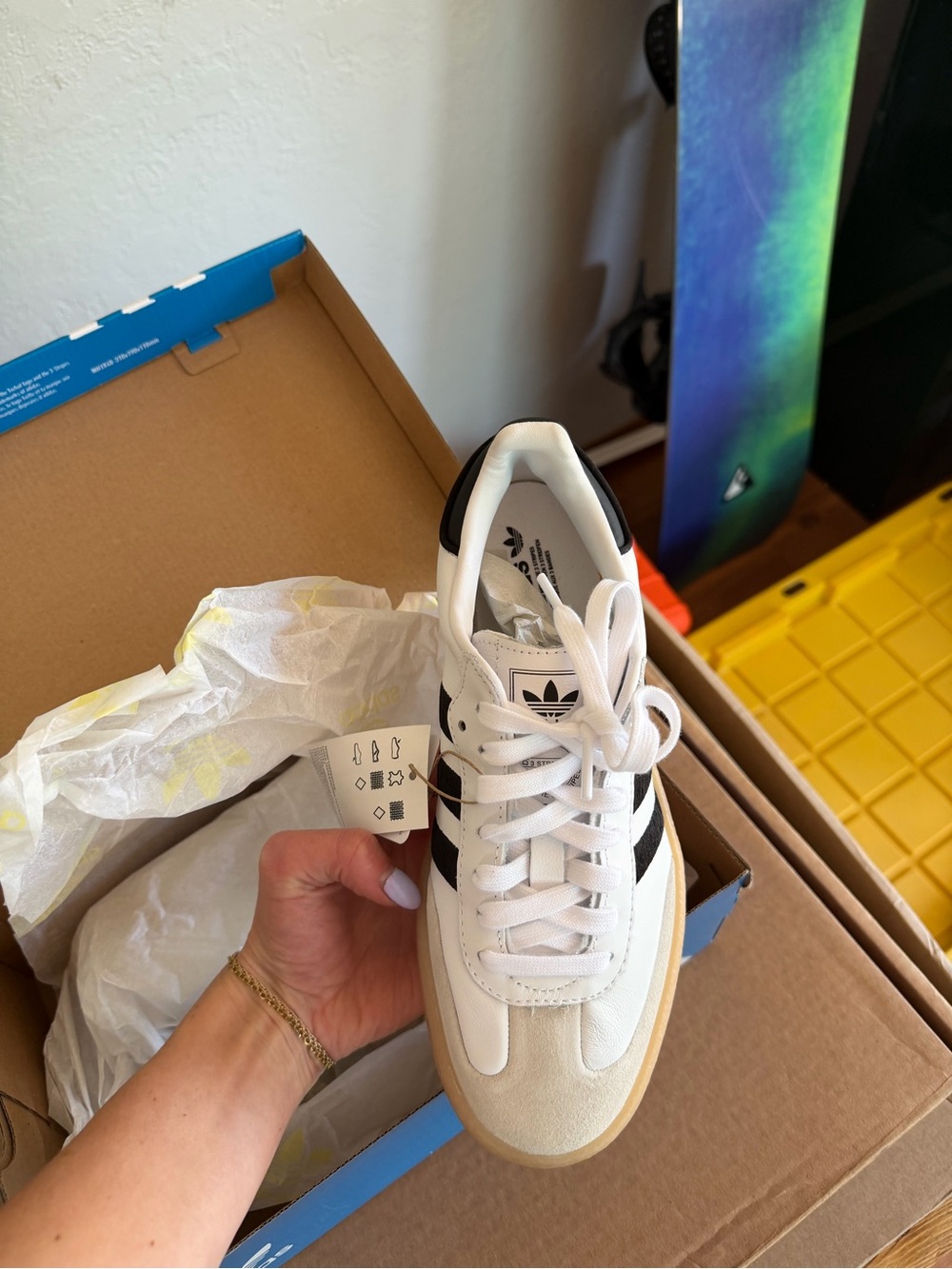 Adidas SAMBAE W White/Black Women’s Sneakers
